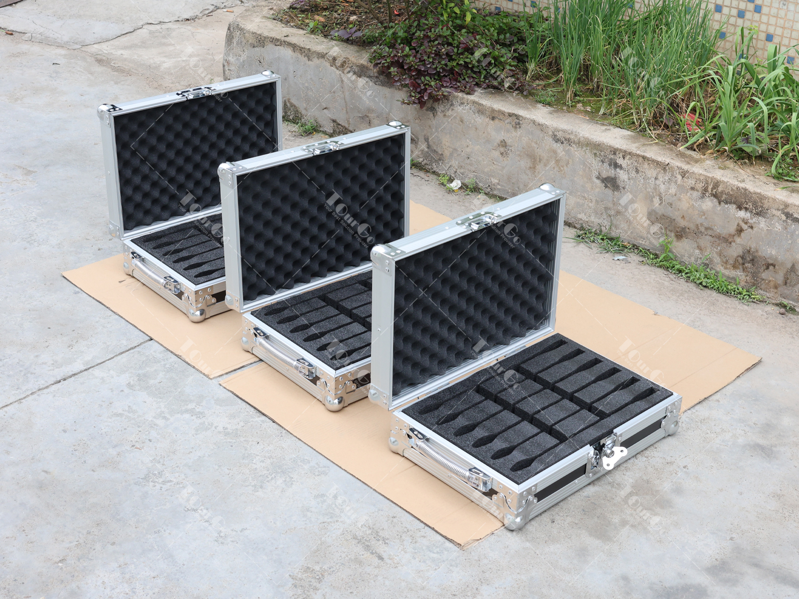 4 Microphone Flight Case