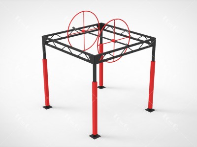 2025 New World Championships Modern Pentathlon Ninja Racing Training Obstacle UIPM Obstacle Big Wheels