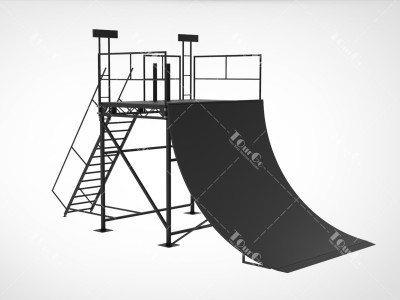 2025 New Modern Pentathlon Ninja Training Equipment Warped Wall UIPM Obstacle Finish Wall