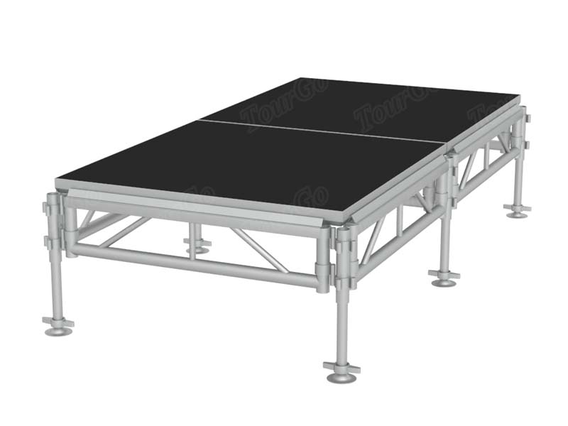 TourGo 4ft x 8ft Portable Wedding Stage Platforms for Sale