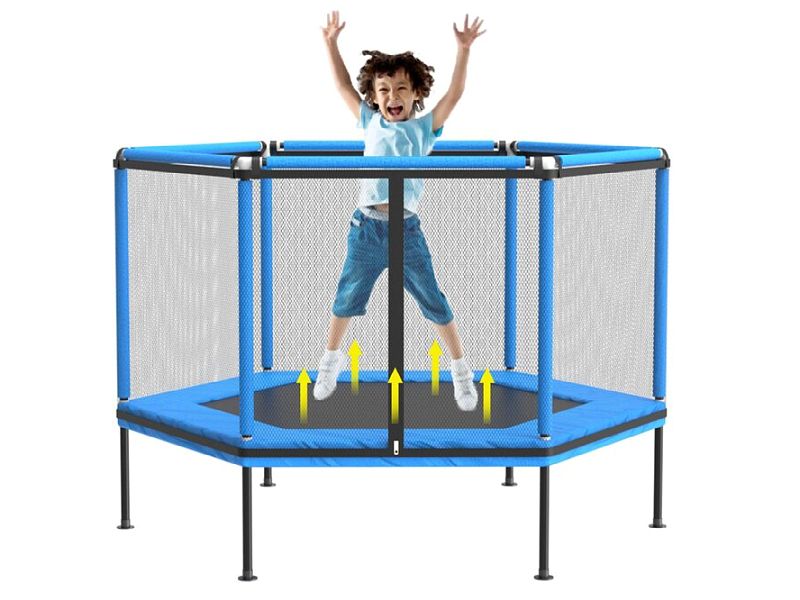 5'+Round+Kid+Trampoline1