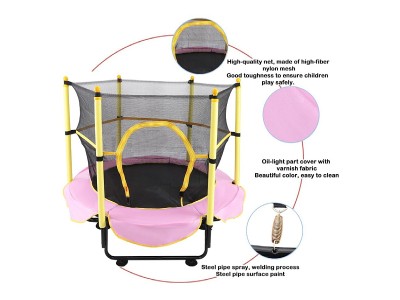 5'+Round+Kid+_+Toddler+Trampoline1