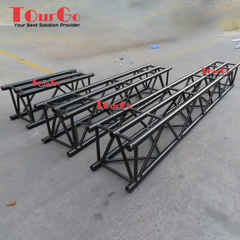 5-Chord Linear Aluminum LED Screen Truss Square Shape with TUV Certificate for Stage Display