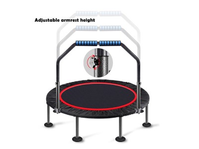 5.9'+Foldable+Round+Indoor+Fitness+Trampoline3