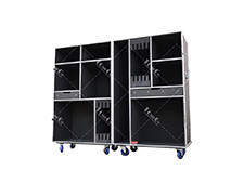 Customized Compartments Protect Instrument Equipment Audio Tool Sticks Road Kit Drum Flight Cases with Wheels