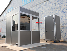 Customized Two Person Full Size Interpretation Booth for Simultaneous Translation Conference