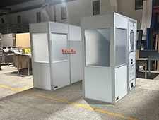 Mobile Simultaneous Interpretation Booth ISO 4043 Conference Interpretation Booths For One Person