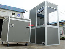 Easy for Elevators One Person Interpreter Booth for Simultaneous Translation Conference Cabin