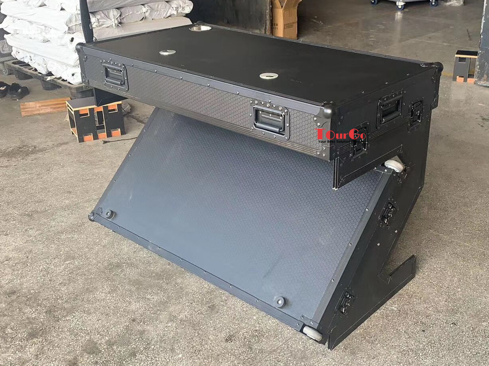 50Portable dj flight z style table