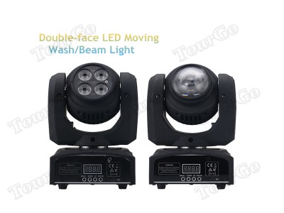 50w Double Face Led Moving Head Light Wash