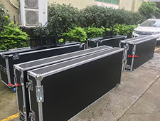 TV lifting road case for iiyama ProLite TE8602MIS-B1AG 86″ TV
