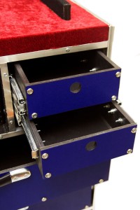 5 guitar Tech Road Case