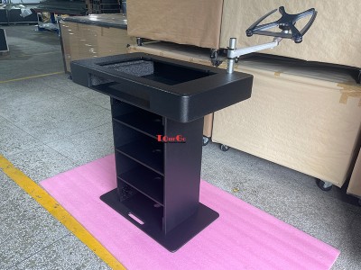 Pioneer Xdj Xz Ddj 1000 Sx-3 Srt Rane One Rane Four Black Dj Control Tower Road Case Dj Stand W Laptop Stand Tool Flight Cases