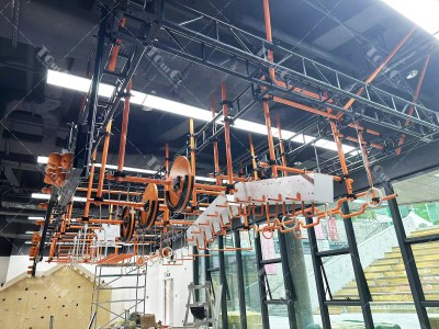 Ninja warrior gym equipment ninja steel frame course