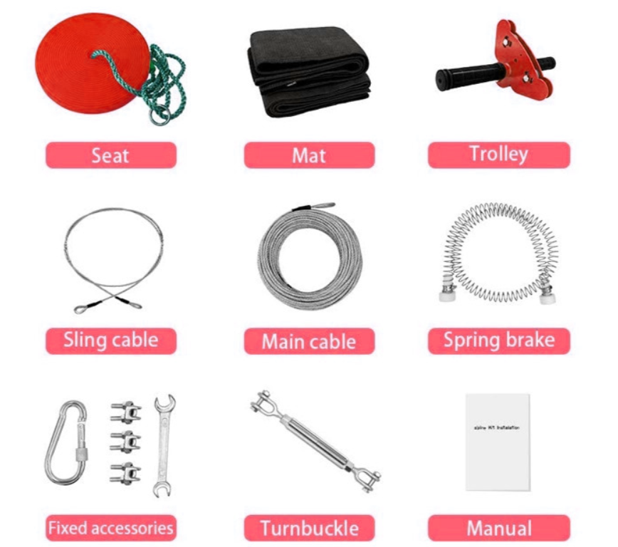 5Home Zipline Kit 