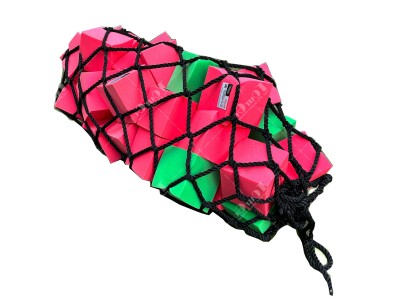 CARGO TUBE NET WITH BALLS foams gym indoor outdoor American Ninja warrior obstacles course for kid teen adults