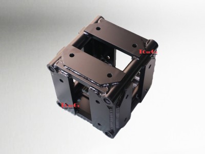 12″ Tomcat Truss | Thomas Truss Box Corner Block | Truss 6 way corner block junction – Black Finish