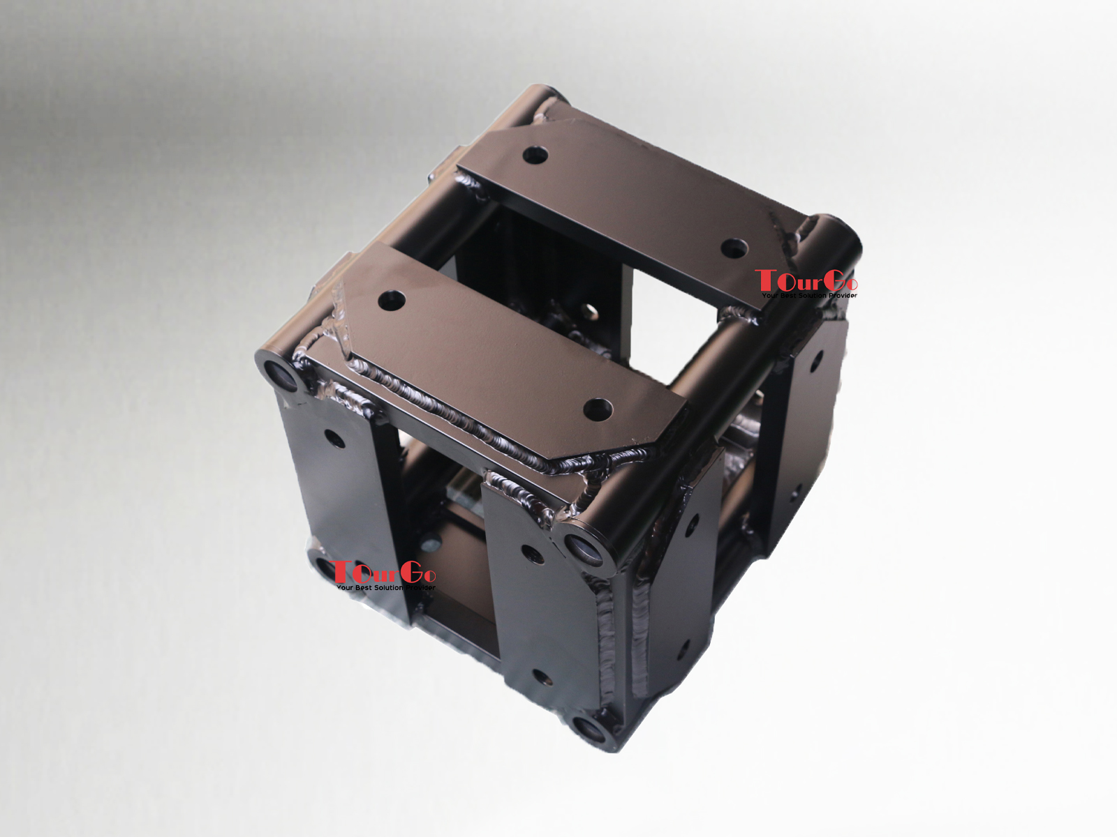 12″ Tomcat Truss | Thomas Truss Box Corner Block | Truss 6 way corner block junction – Black Finish