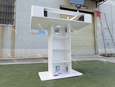 DJ booth white control tower dj stand booth ddj sz for two pioneer