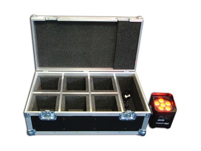 Chauvet 6 Way Freedom Par Quad-4 Flight Case