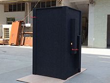 Industrial Acoustic Sound Booth Acoustical Audiology Hearing Test ISO Booth