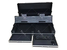 Flight Case For avolites titan mobile drawer display flight cases and Fader Wing Light Controller