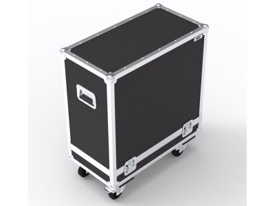 Fender Hot Rod Deville 410 Red October Combo Guitar Flight Case