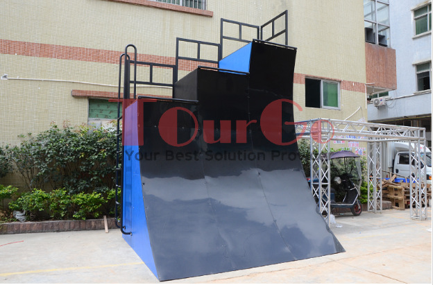 NINJA WARRIOR Ground Based Obstacles-Warped Wall