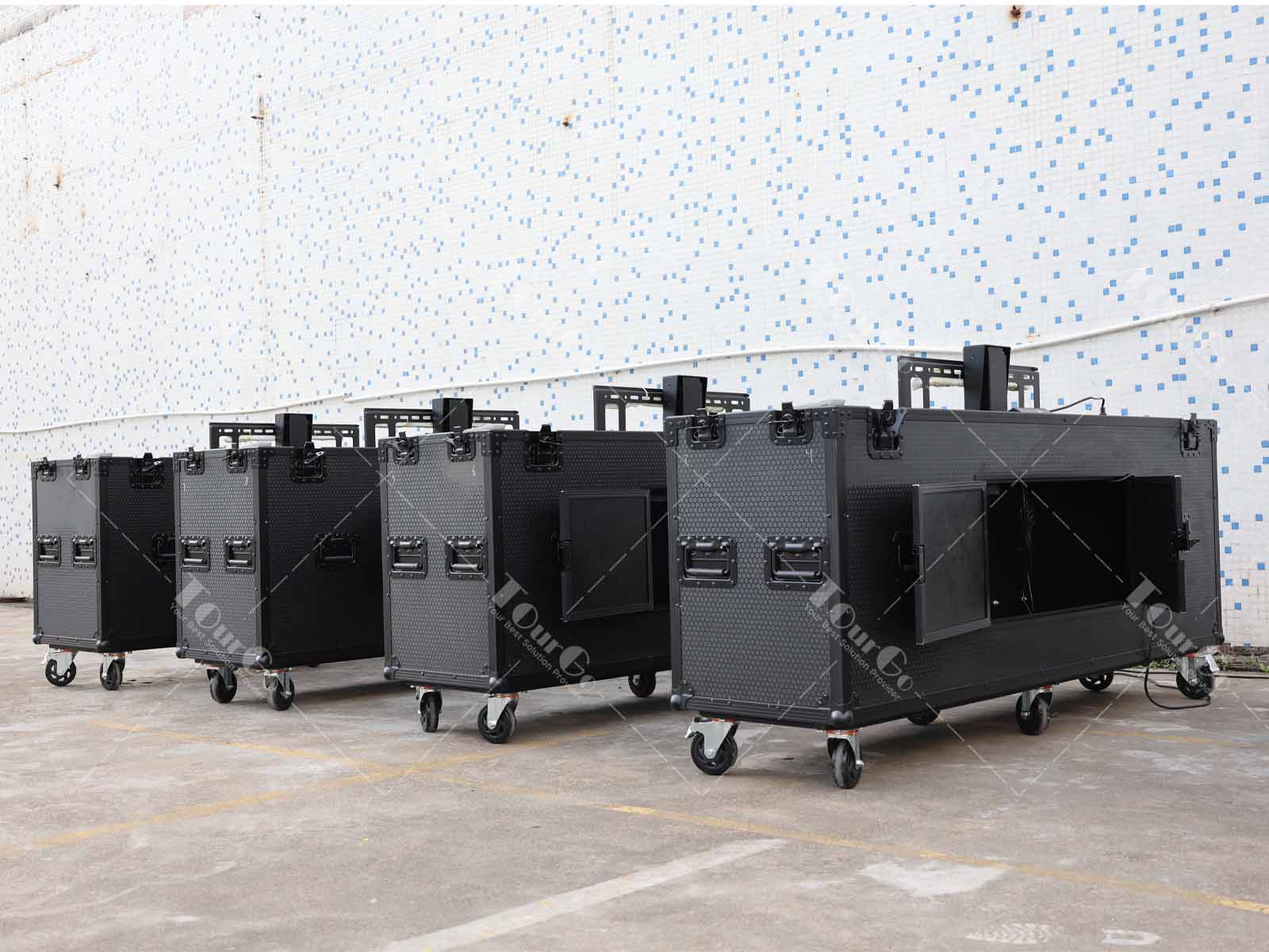 5 TV Flight Hard Case