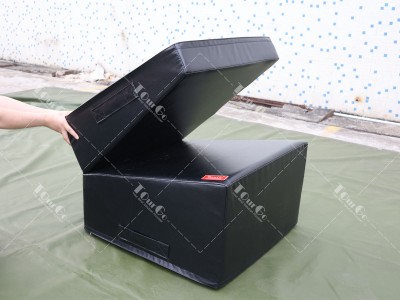 Tumbling Wedge Skill Shape Gymnastics Cheese Mat Folding Incline Mat for Gym Aerobics Exercise