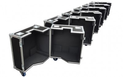 Flight case for JBL M20 Speakers 