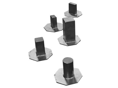 Set of 6 Ninja Balance Obstacles Steel Stairs