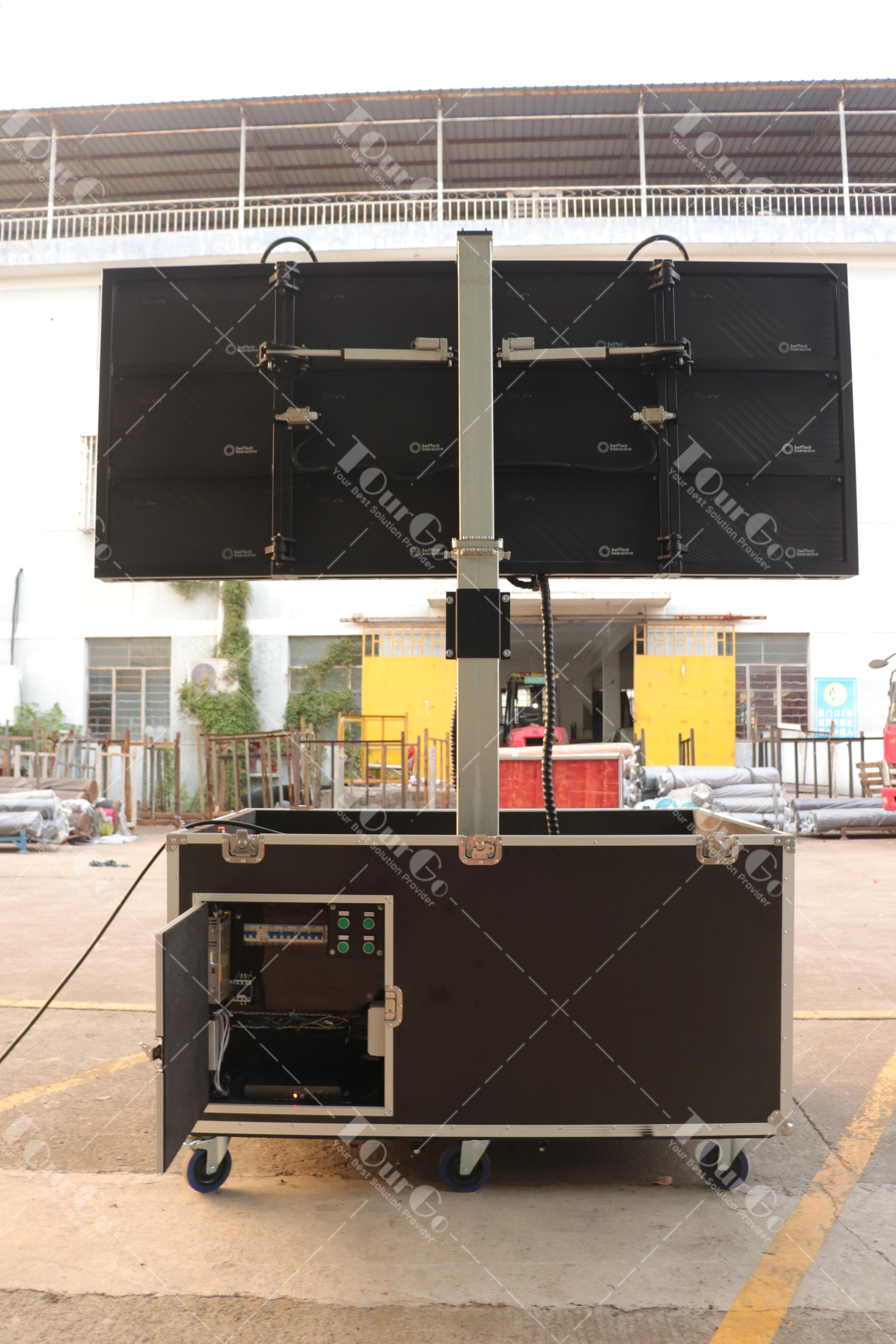 5 Mobile LED Screen Trailer/ Cart