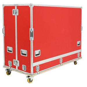 Transport case for racing simulator