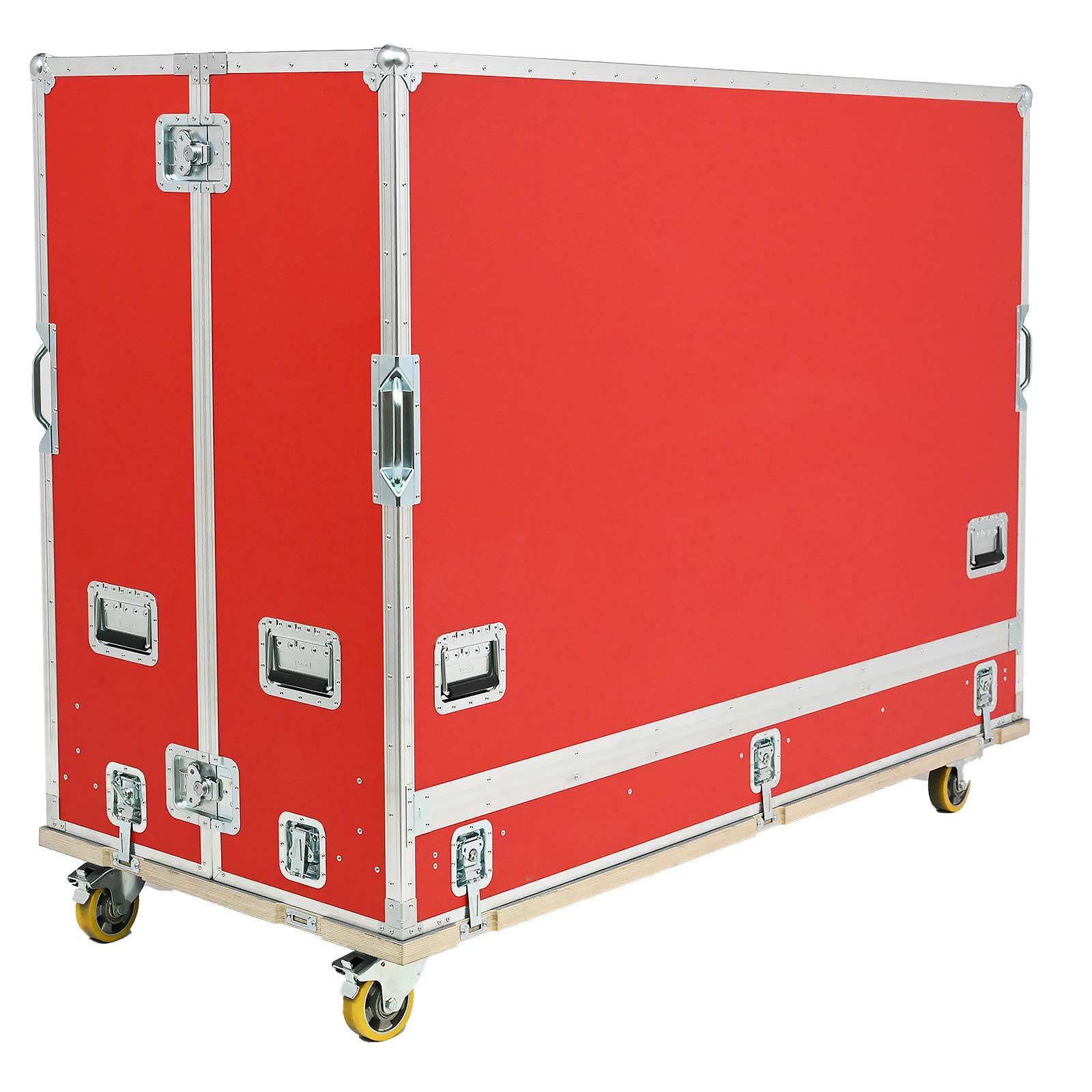 Transport case for racing simulator