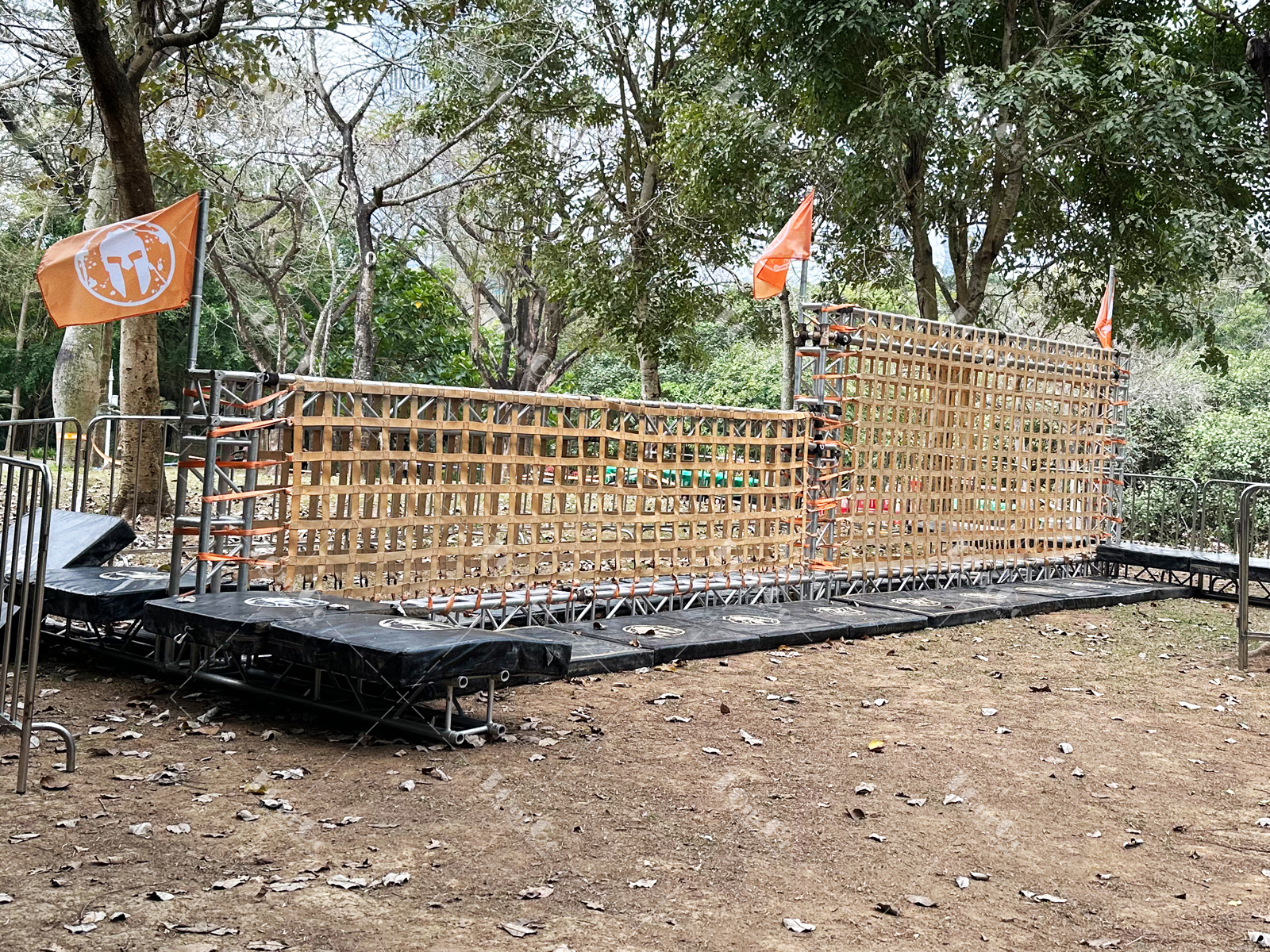 Spartan Race Obstacles VERTICAL CARGO NET Climbing Vertical Cargo 2.0