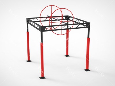 5 UIPM Obstacle Big Wheels