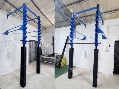 Ninja Warrior Gym Training Climbing Ninja Attachable Salmon Ladder
