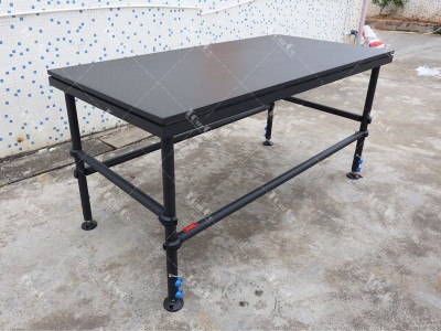 1 X 2M Portable Stages Platform Mobile Stage and Adjustable Stage Platform