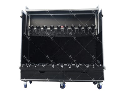 10-Way Guitar Vault Flight Case