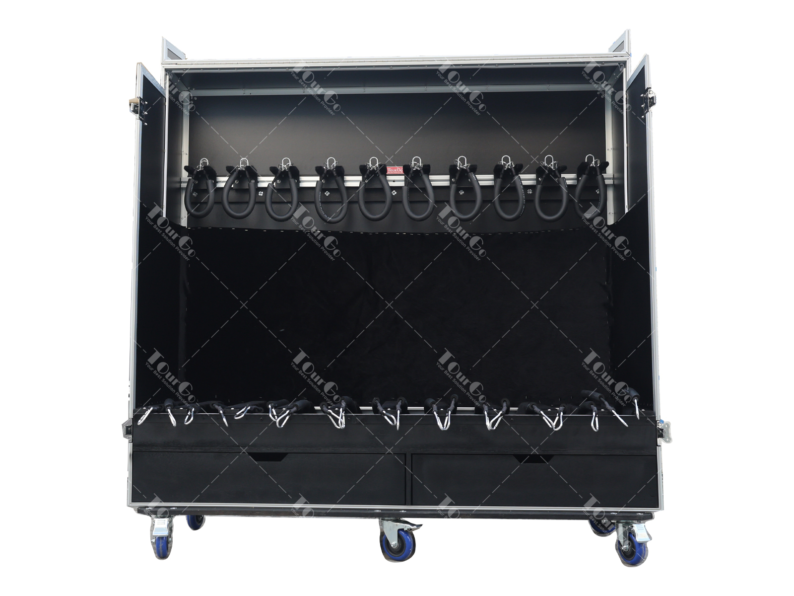 10-Way Guitar Vault Flight Case