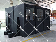 Office Acoustic Pod Portable Soundproof Music Meeting Recording Booth Studio with Single Wall