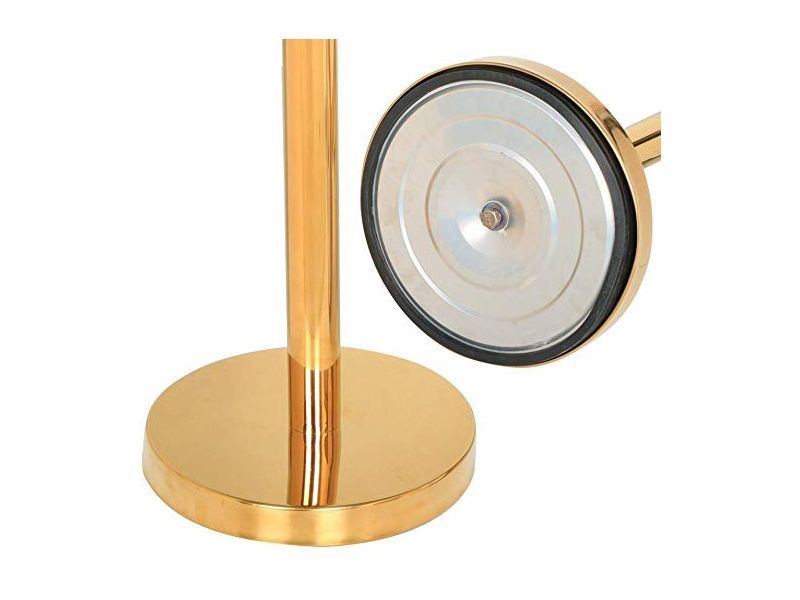 6.5' gold Stainless Plated Stanchions-7