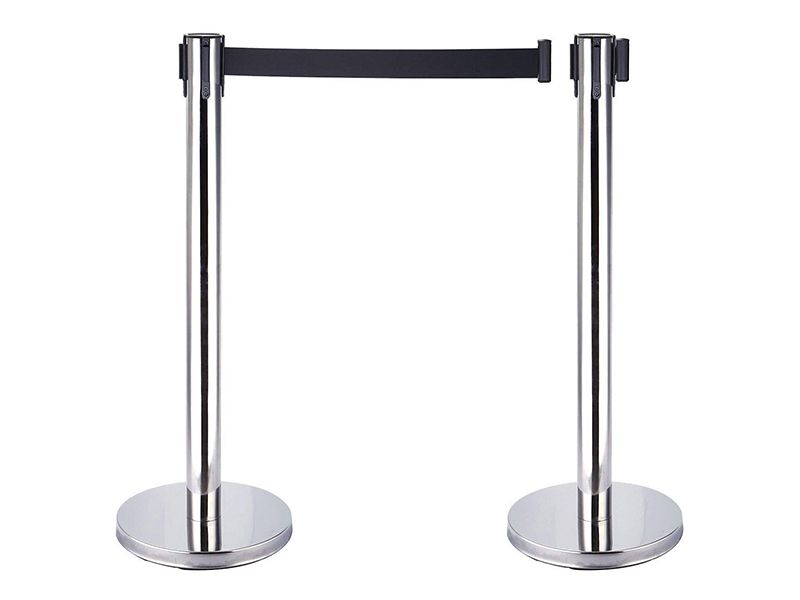 6.55ft Retractable Crowd Control Stanchions-2