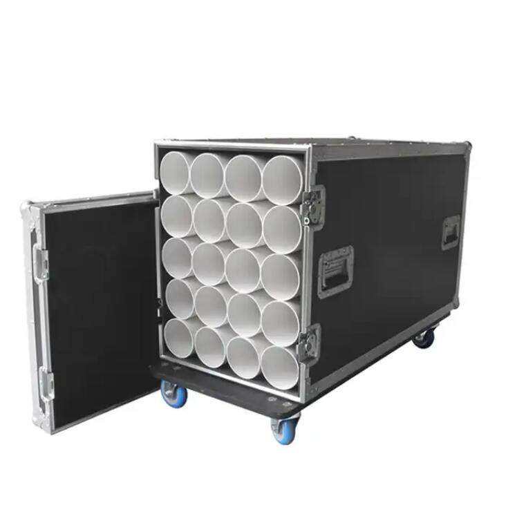 ATA Flight Transport Road Case with Wheels For 20 Tripod Microphone Stands