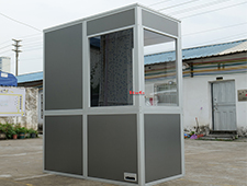International Conference Translation Booth Meeting Room Simultaneous Interpreter Booth Flight Case for 1 Person