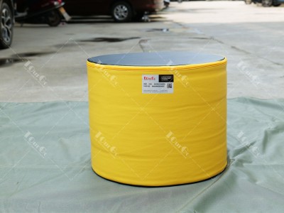 6Ninja foam padded obstacles Challenge Course Pillar Set of 4