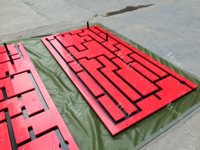 6Ninja Warrior peg wall