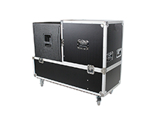 ATA Flight Case for 2x RCF EVOX12 Compact Line Arrays Fits Two Speakers and Subwoofers