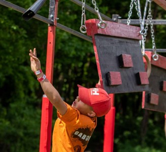 6Small climbing wall